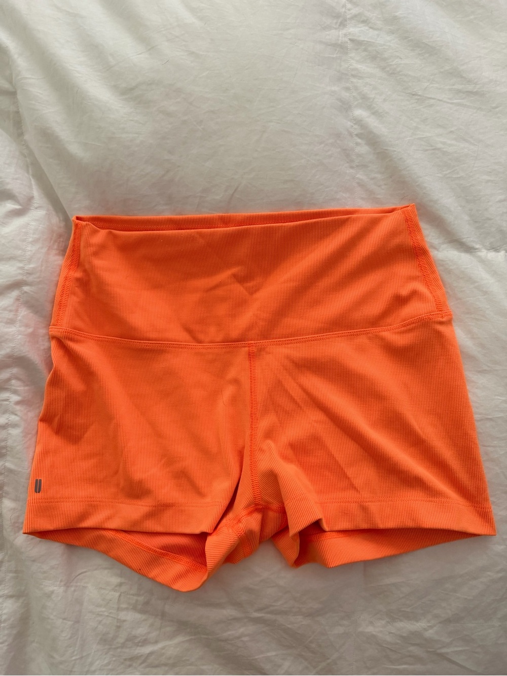 Nobull High-Waist Orange Women’s Performance Shorts